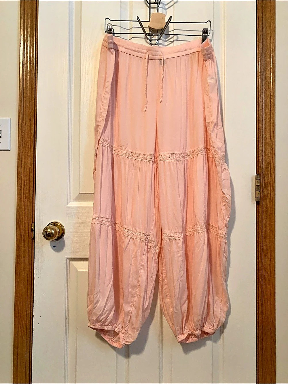 American Eagle Pink Wide Leg Pants Size xxl